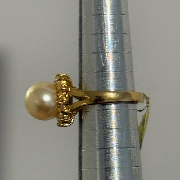 Vintage Gold Electroplate Ring Size 5 - Picture 5 of 6